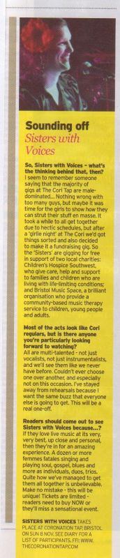 SWV Venue article